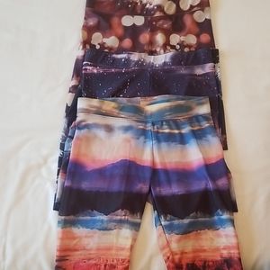 3 American Eagle Leggings